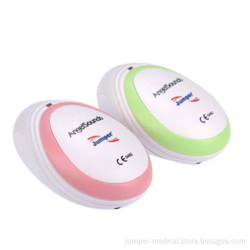 Fetal heart Doppler monitor, portable for home use, FDA/CE approved, 3MHz probe